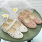 Girls flat princess shoes