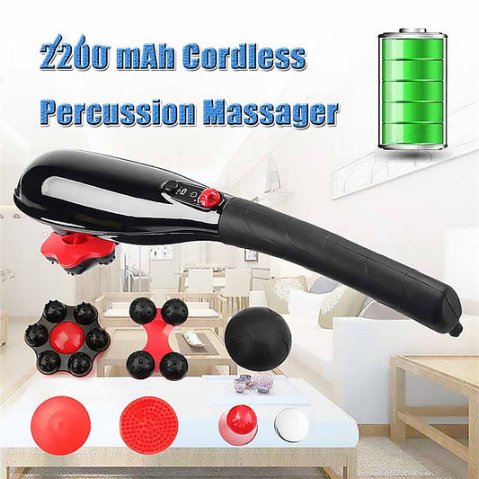 New Hand-held Lightweight Rechargeable Cervical Massager